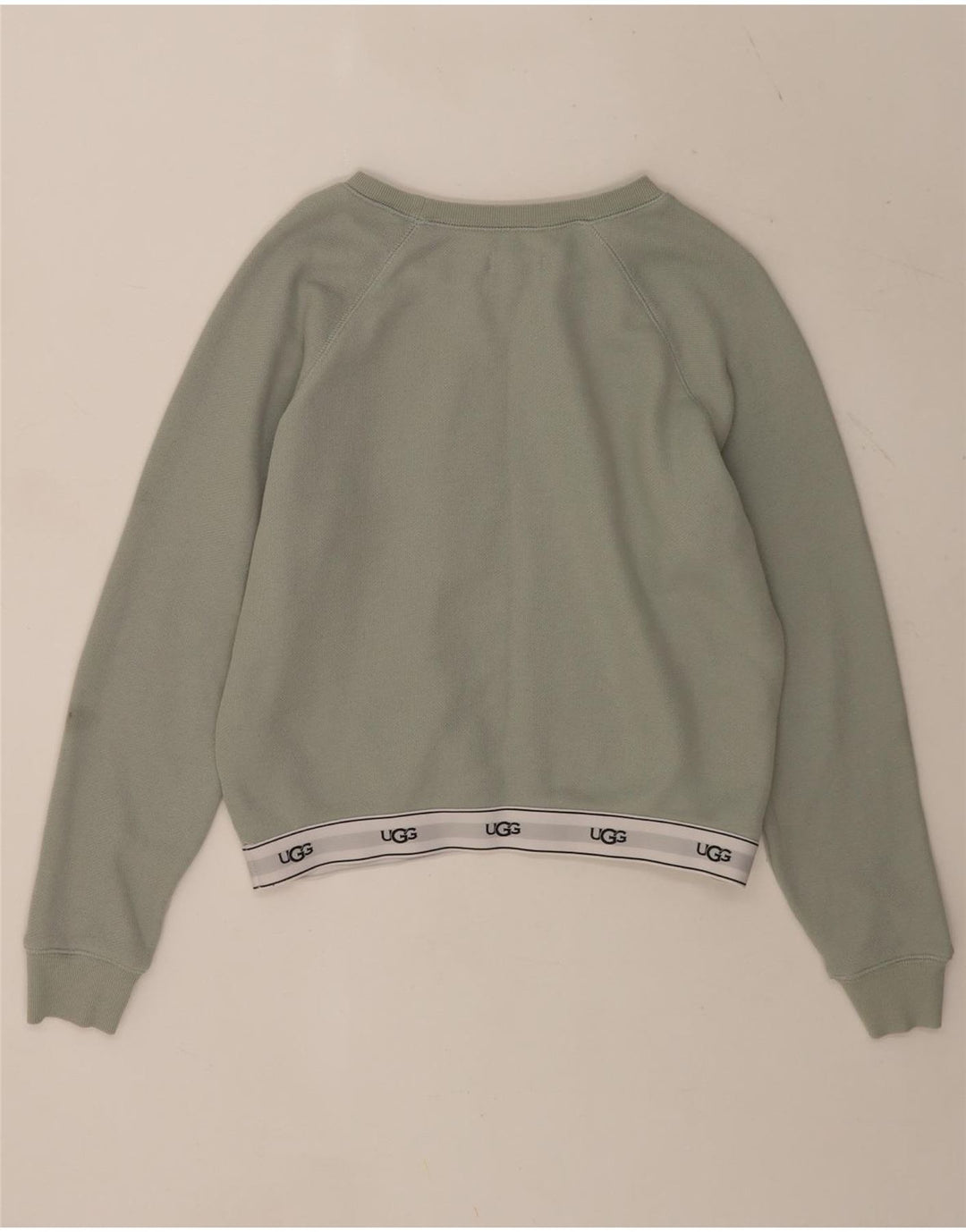 UGG Womens Graphic Oversized Full Tracksuit UK 14 Medium Green Colourblock