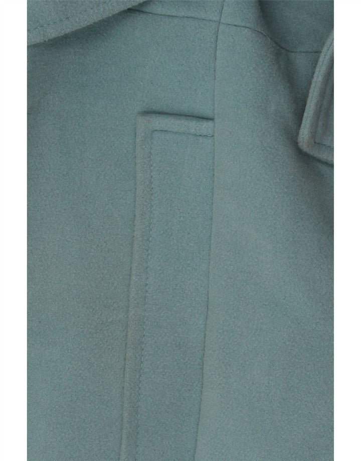 Marks & Spencer Womens Loose Fit Overcoat UK 18 XL  Blue Polyester