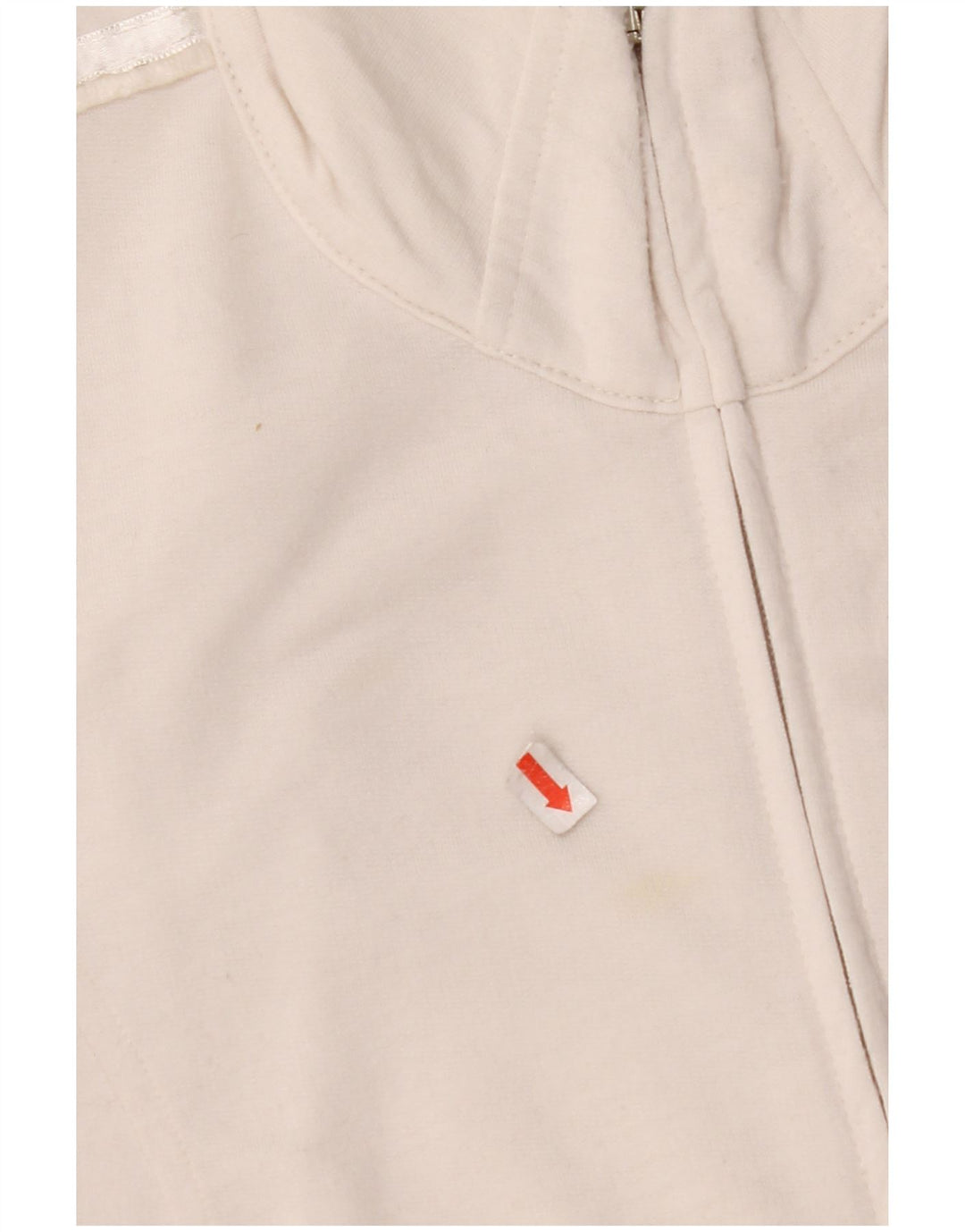 CHAMPION Womens Easy Fit Tracksuit Top Jacket UK 16 Large White Polyester