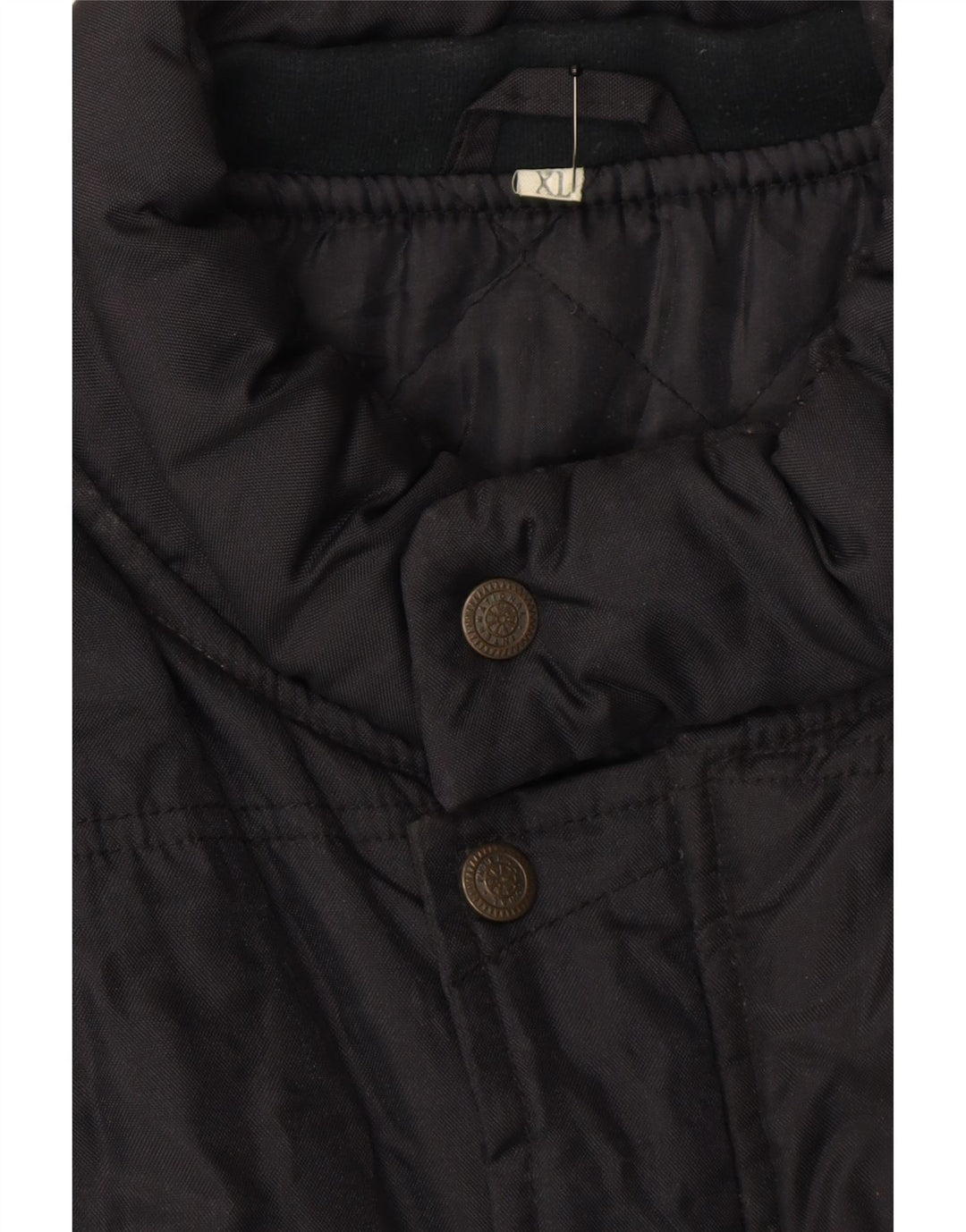 LEE Mens Padded Gilet UK 42 XL Black Polyamide Vintage Lee and Second-Hand Lee from Messina Hembry 