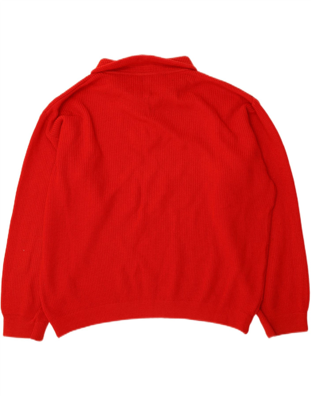KAPPA Mens Polo Neck Jumper Sweater 2XL Red Wool Vintage Kappa and Second-Hand Kappa from Messina Hembry 