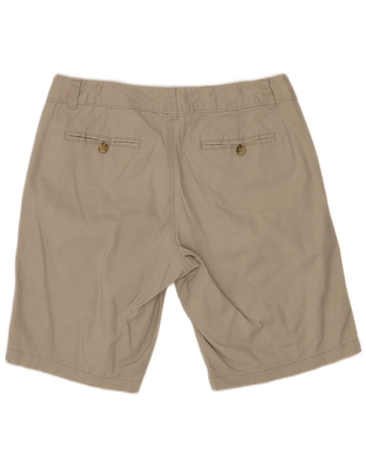 Dockers Womens Chino Shorts US 8 Medium W30 Beige Cotton