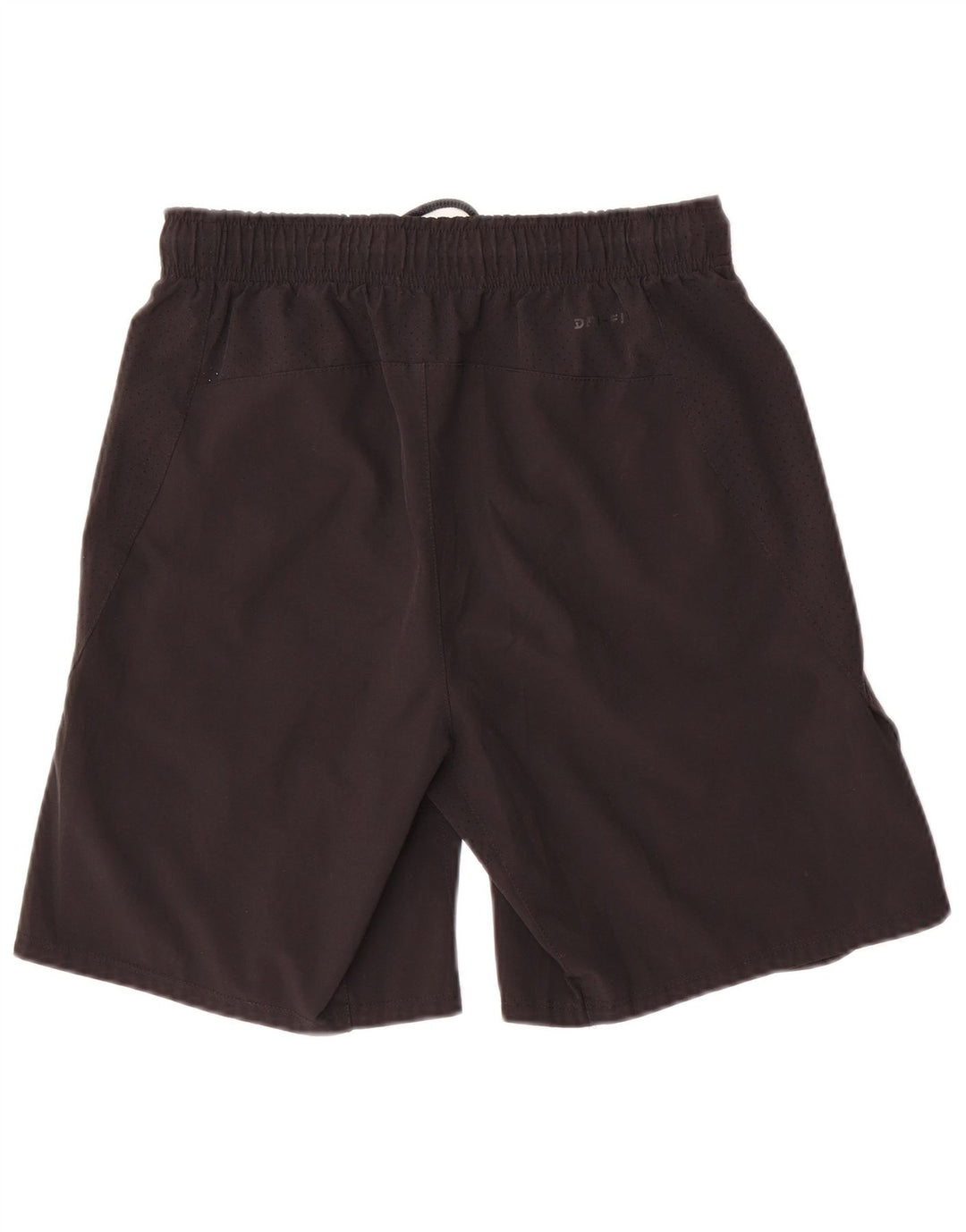Nike Mens Dri Fit Graphic Sport Shorts Small Black Polyester