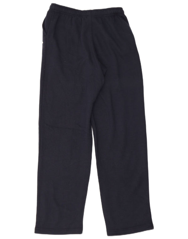 Fila Womens Tracksuit Trousers UK 8 Small Navy Blue Cotton