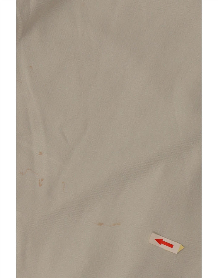 ASICS Mens Tracksuit Top Jacket Medium White Polyester