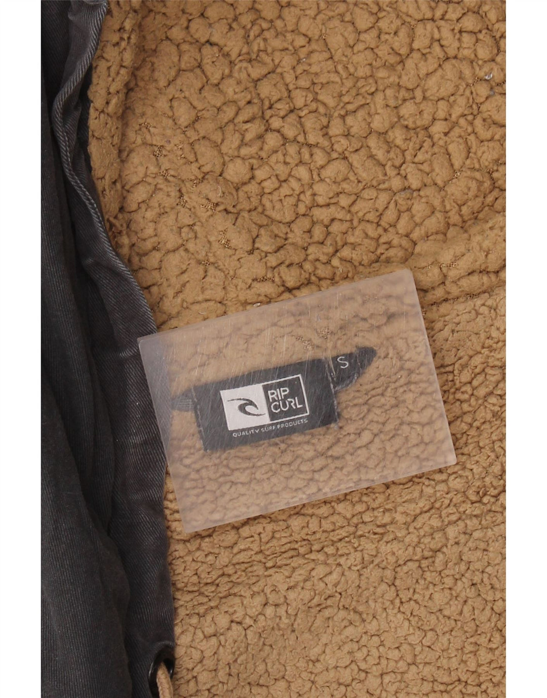 RIP CURL Mens Zip Hoodie Sweater Small Black