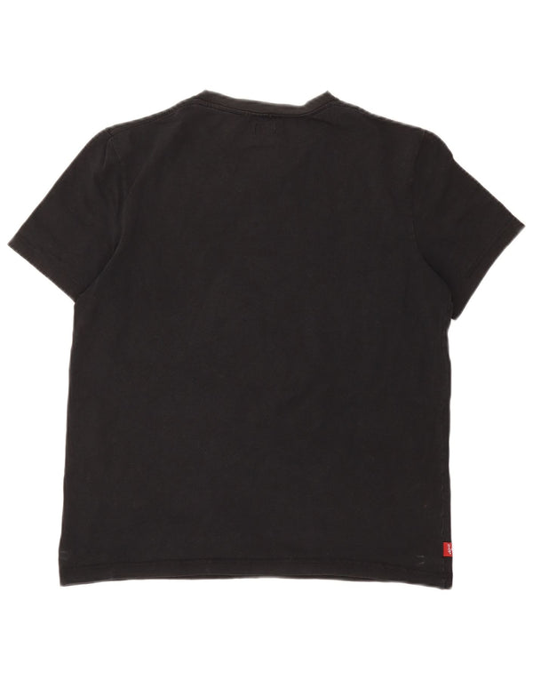 Levi's Mens T-Shirt Top Large Navy Blue Cotton