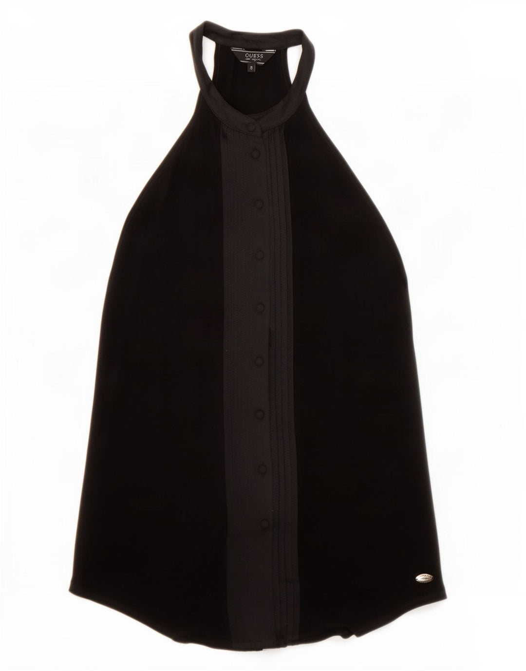 Guess Womens Halter Dress UK 8 Small Black