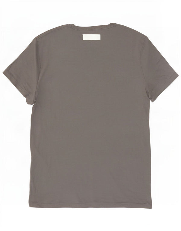 Abercrombie & Fitch Mens T-Shirt Top Medium Grey Cotton