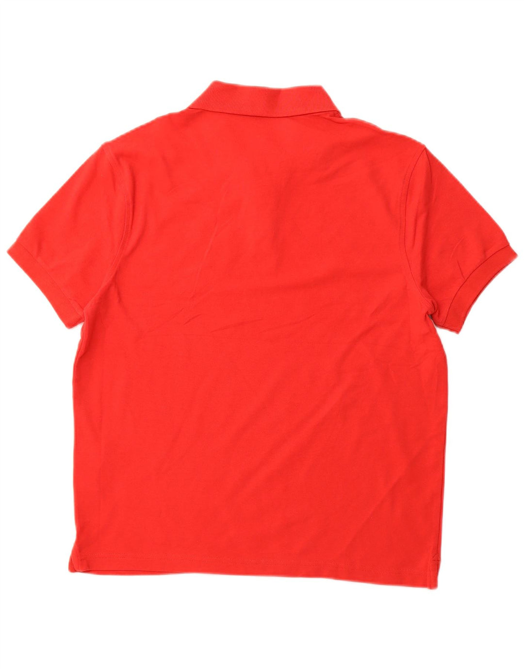 J. CREW Mens Polo Shirt Medium Red Cotton