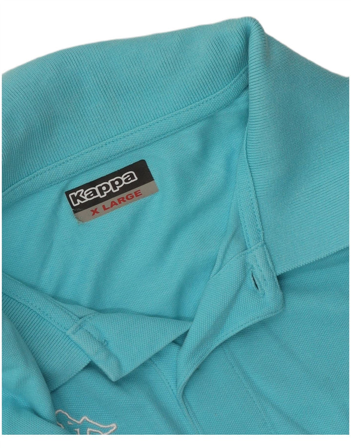 Kappa Mens Polo Shirt XL Blue