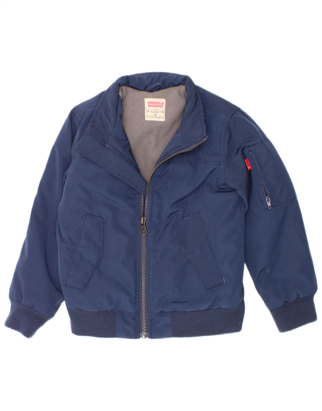 Levi's Boys Bomber Jacket 3-4 Years Navy Blue Polyester