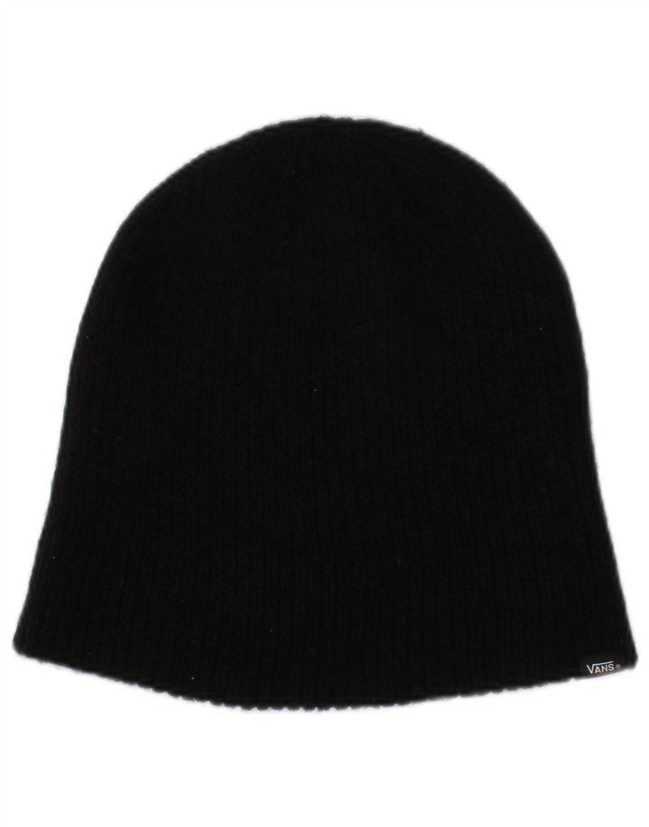Vans Mens Knit Beanie Hat One Size Black Acrylic