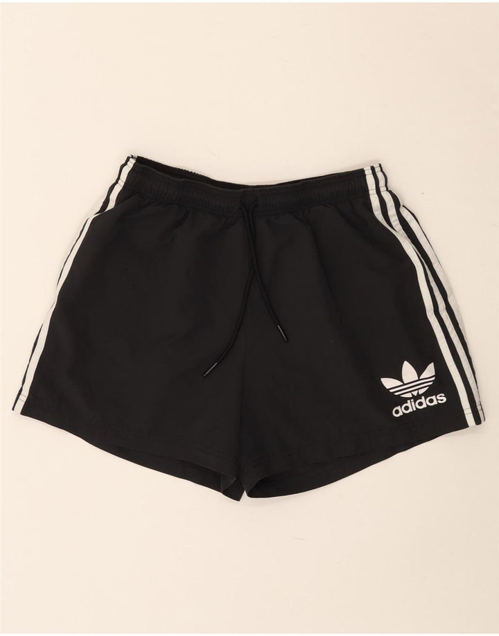 ADIDAS Mens Graphic Sport Shorts Large  Black Polyester