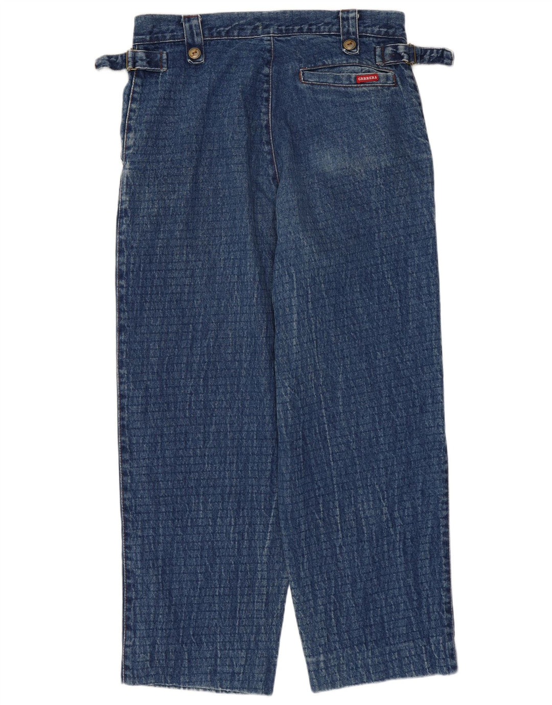 Carrera Mens Straight Jeans W32 L26 Blue Cotton