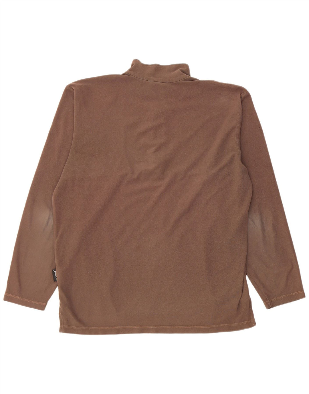 Jack Wolfskin Mens Full Zip Fleece Jumper Large Brown
