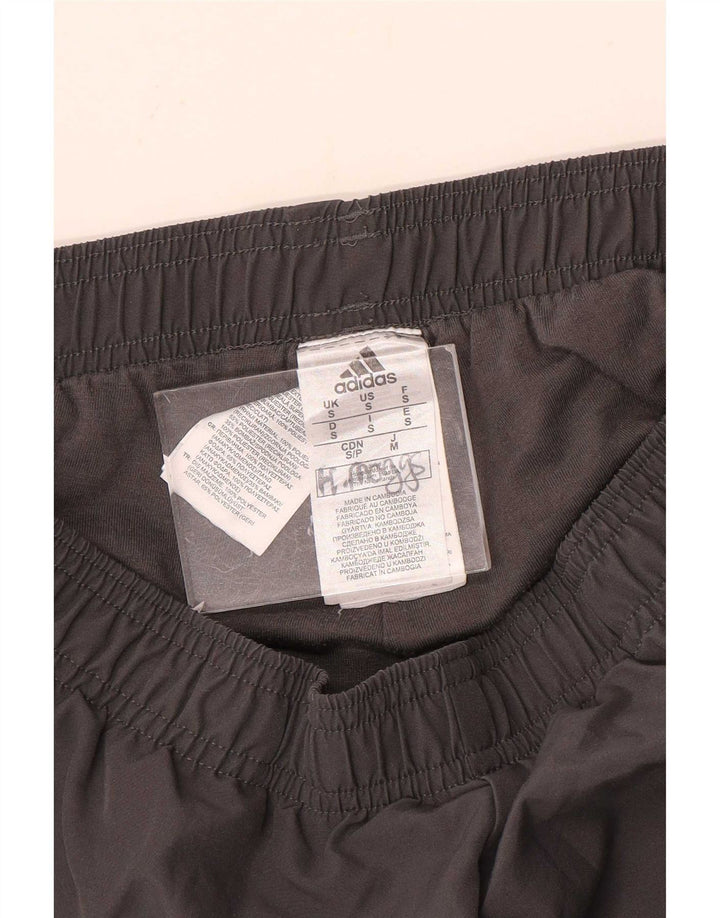 Adidas Mens Tracksuit Trousers Joggers Small Grey Polyester