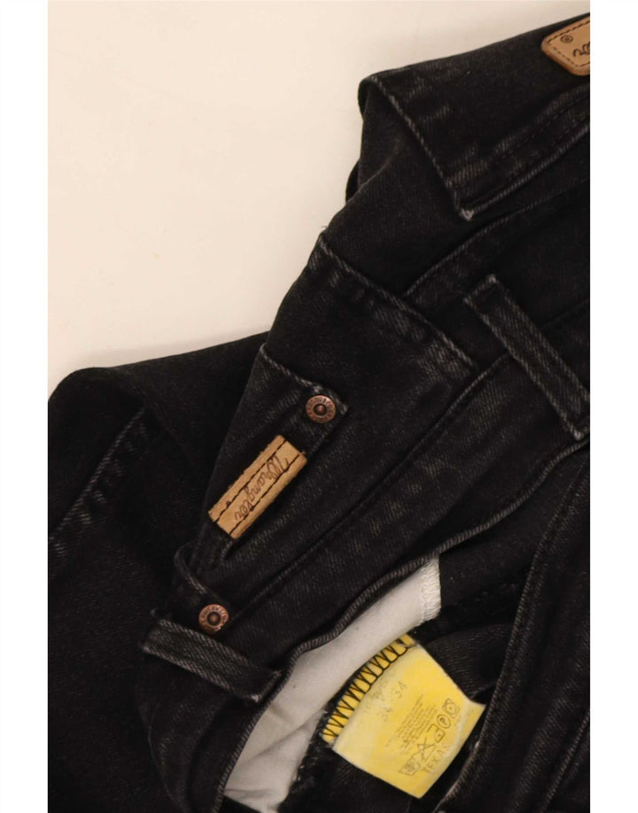 Wrangler Mens Texas Straight Jeans W34 L27 Black