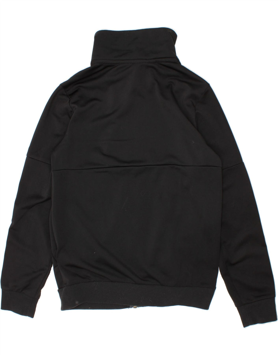 ADIDAS Boys Tracksuit Top Jacket 9-10 Years Black Polyester Vintage Adidas and Second-Hand Adidas from Messina Hembry 