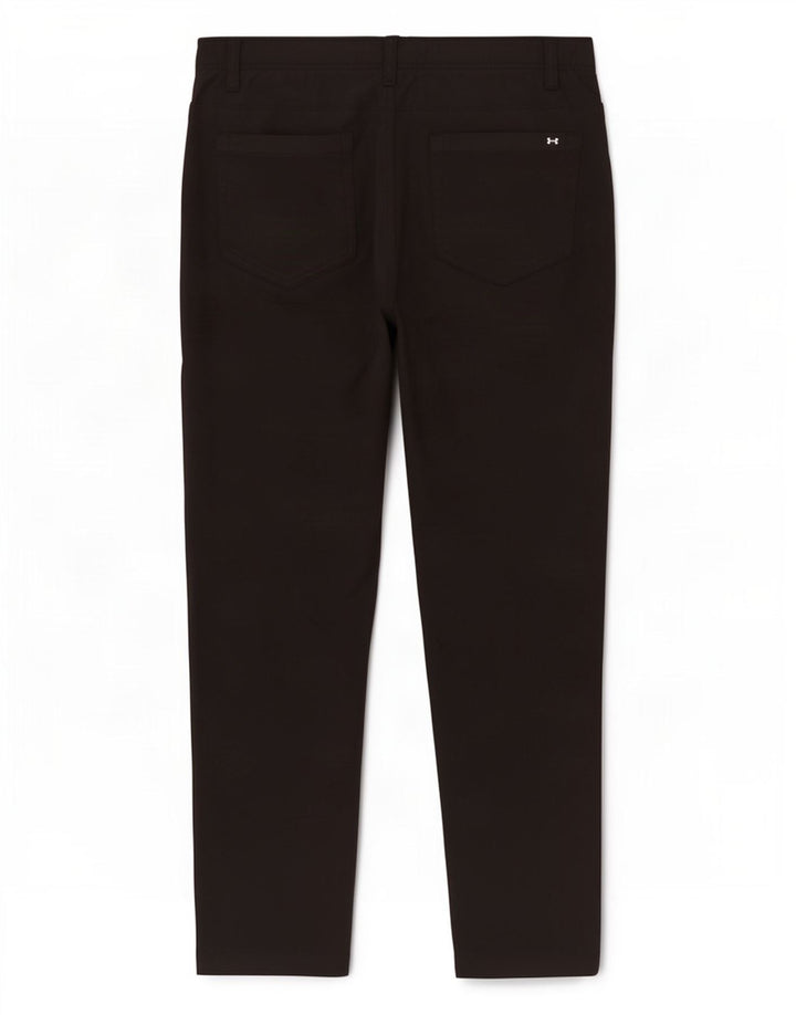Under Armour Mens Slim Chino Trousers W36 L32 Black Polyester