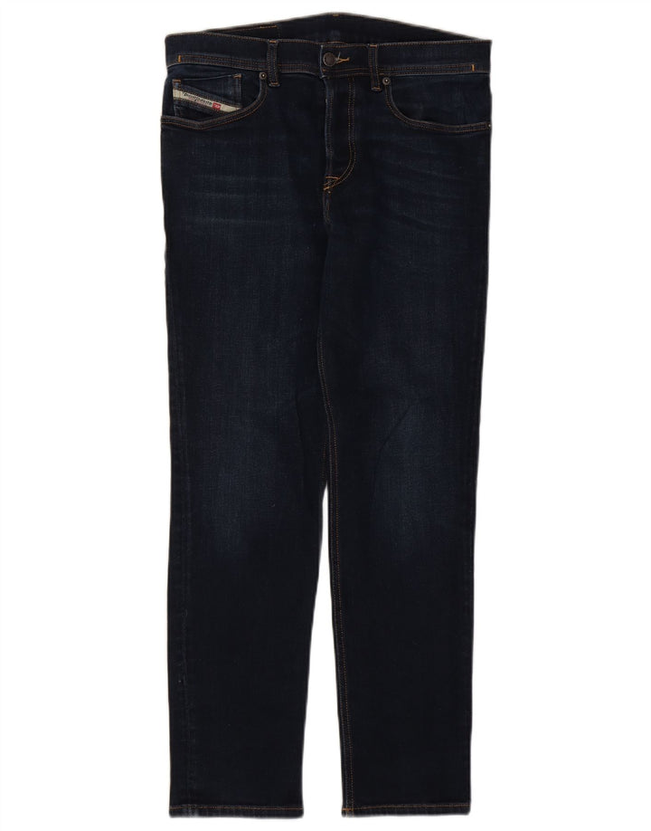 Diesel Womens Slim Jeans W30 L30 Navy Blue Cotton