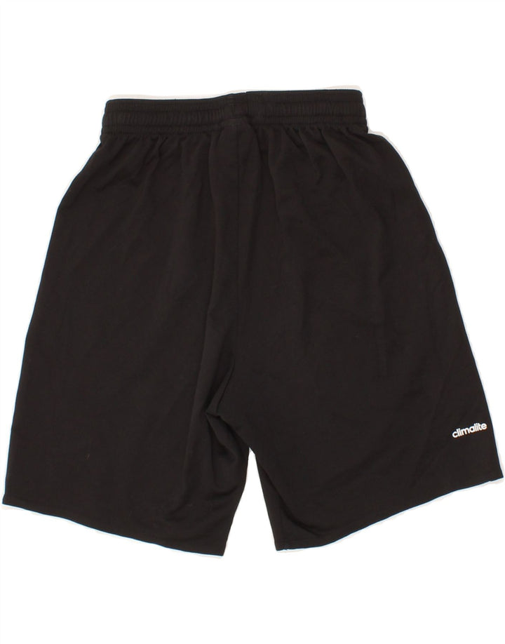 ADIDAS Boys Climalite Sport Shorts 9-10 Years Medium Black Polyester Vintage Adidas and Second-Hand Adidas from Messina Hembry 