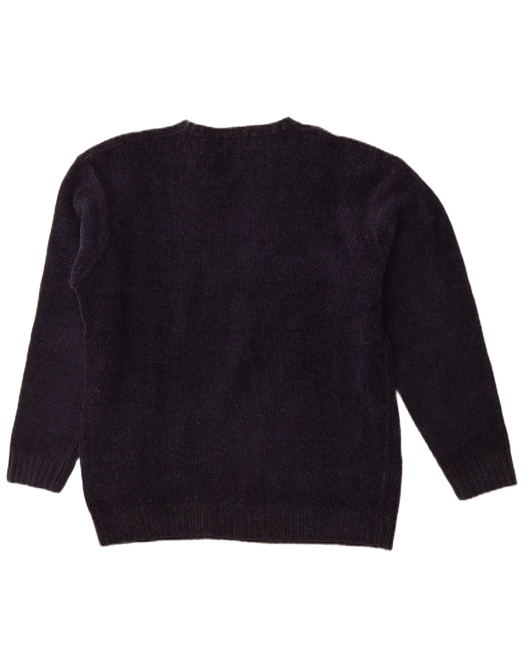 KAPPA Mens Crew Neck Jumper Sweater Large Navy Blue Acrylic