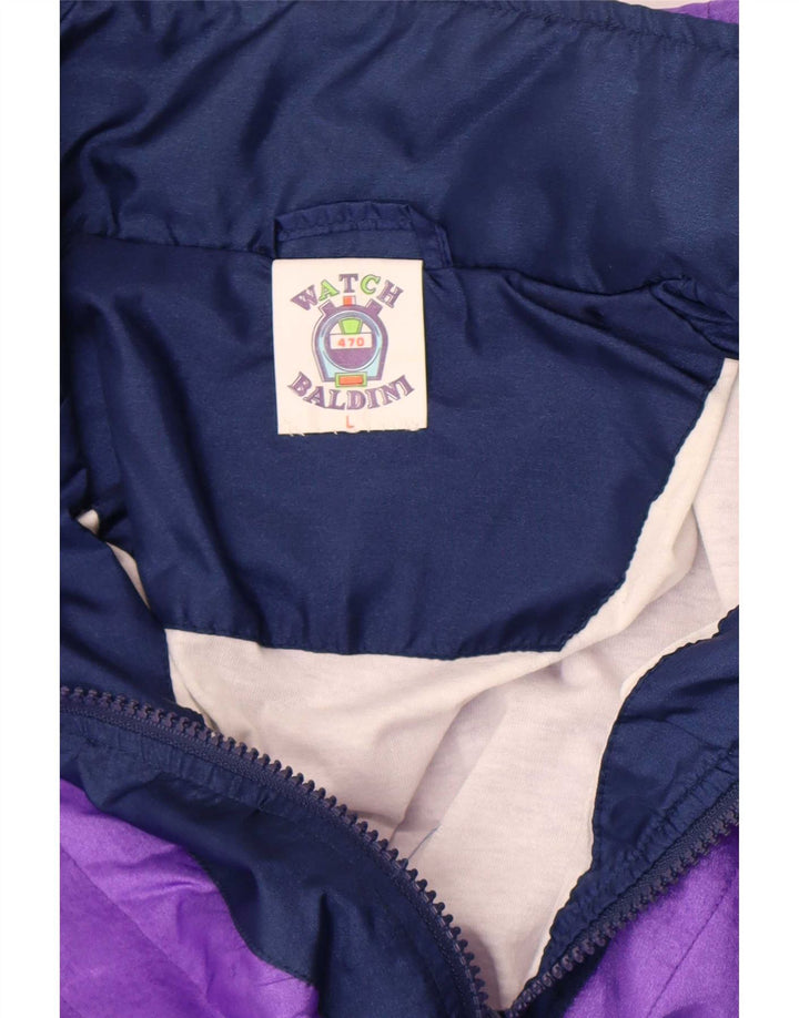 Baldini Mens Tracksuit Top Jacket Large Multicoloured Colourblock