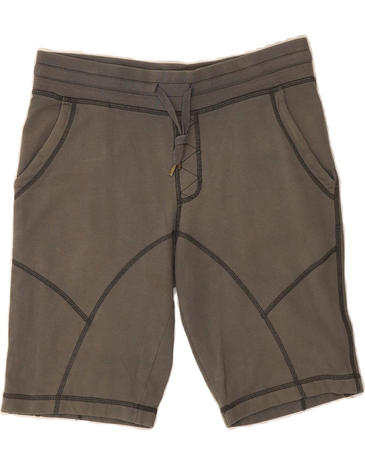 CONVERSE Mens Relaxed Fit Sport Shorts Small  Grey Cotton Vintage Converse and Second-Hand Converse from Messina Hembry 