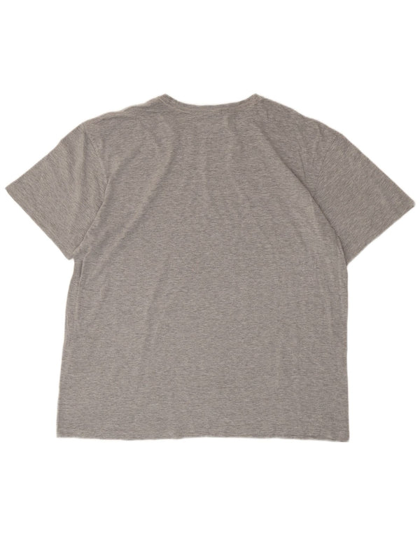 Polo Ralph Lauren Mens T-Shirt Top Large Grey Flecked Cotton