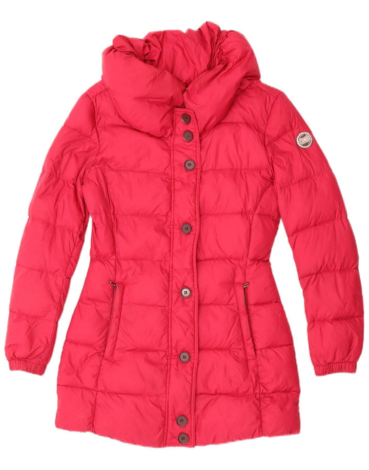Colmar Womens Padded Coat IT 40 XS Red Polyamide