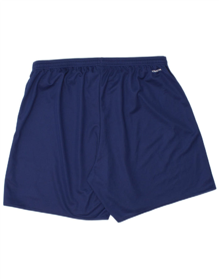 Adidas Mens Aeroready Sport Shorts XL Navy Blue Polyester