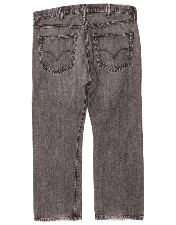 Levi's Mens Straight Jeans W38 L28 Grey