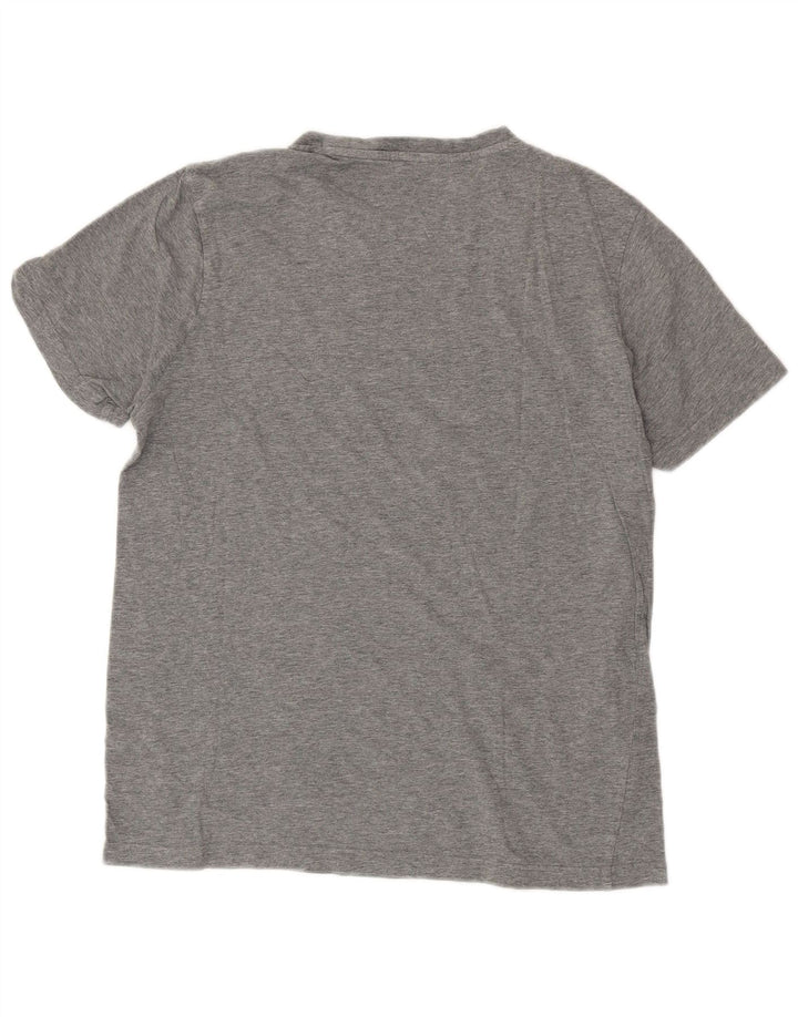 PUMA Mens Graphic T-Shirt Top Large Grey