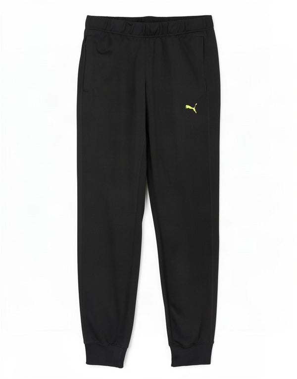Puma Mens Tracksuit Trousers Joggers Medium Black Polyester