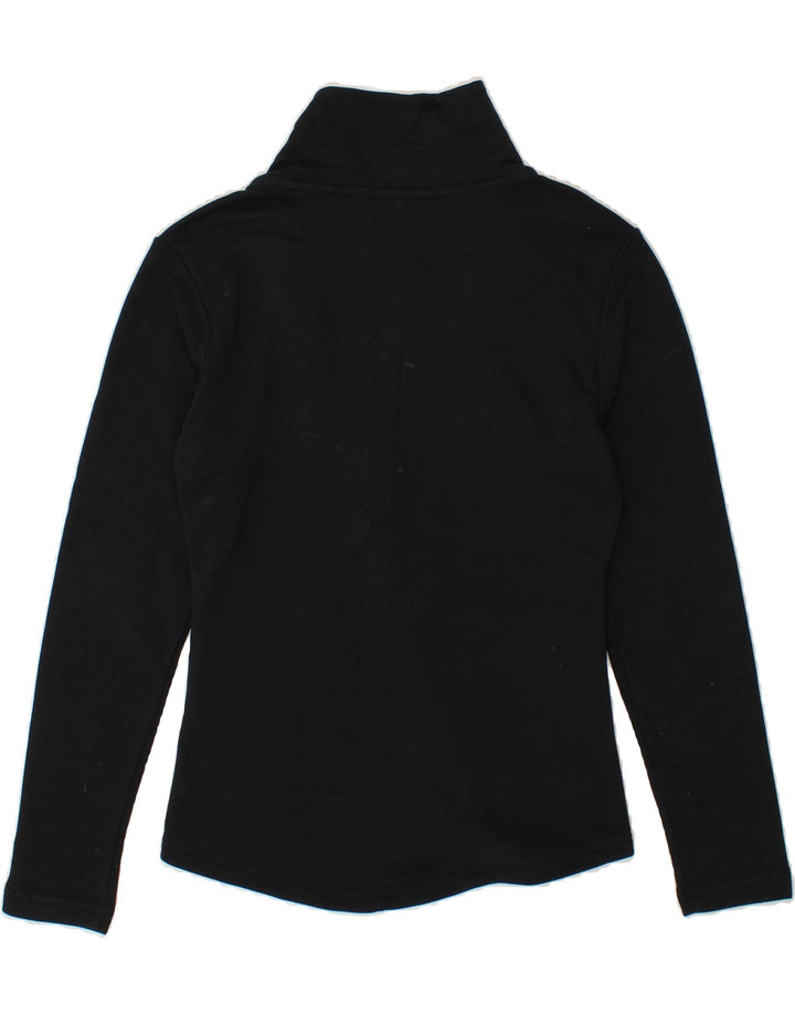 PUMA Womens Tracksuit Top Jacket UK 10 Small  Black