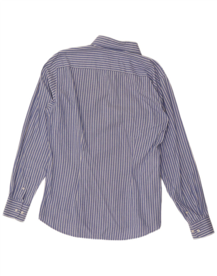 Sergio Tacchini Mens Shirt Large Blue Striped