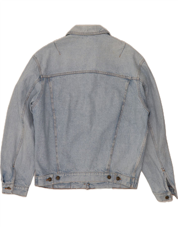 WAMPUM Mens Denim Jacket UK 40 Large Blue Vintage Wampum and Second-Hand Wampum from Messina Hembry 