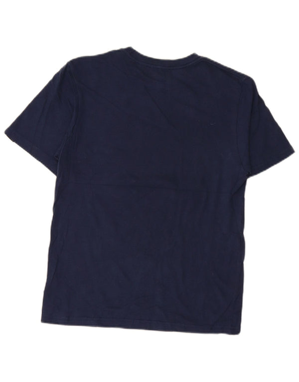 VANS Boys Classic Fit Graphic T-Shirt Top 12-13 Years Large Navy Blue