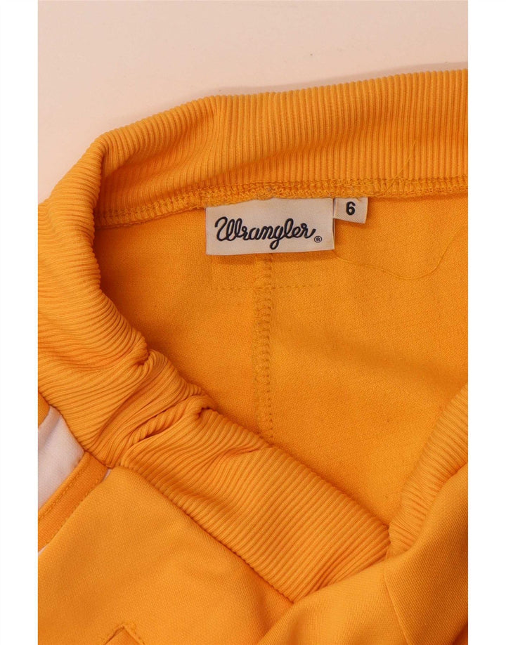 Wrangler Womens Tracksuit Trousers US 6 Medium Yellow