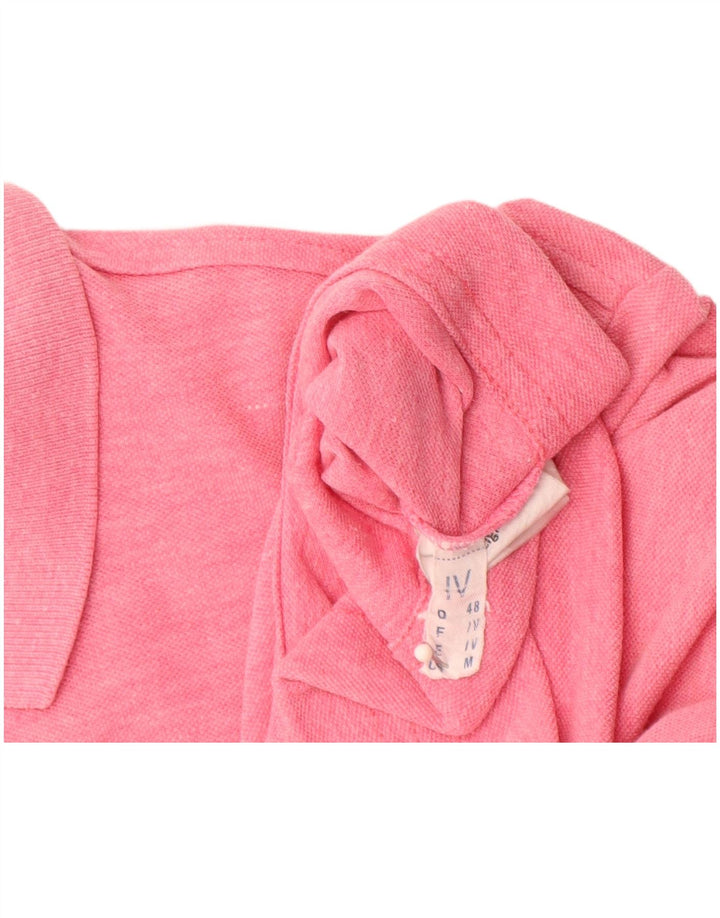 SERGIO TACCHINI Mens Polo Shirt Medium Pink Cotton