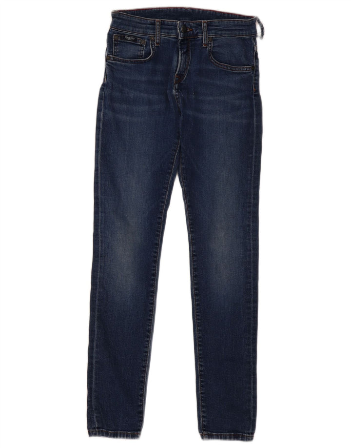 Hackett Womens Slim Jeans W26 L29 Blue Classic