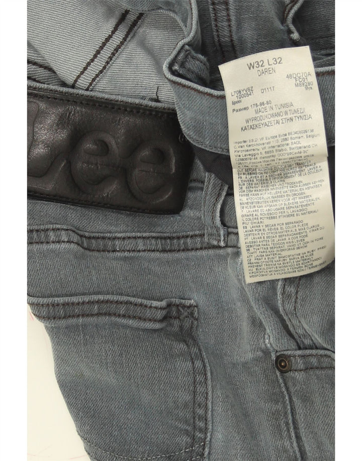 LEE Mens Daren Slim Jeans W32 L32  Grey Cotton Vintage Lee and Second-Hand Lee from Messina Hembry 