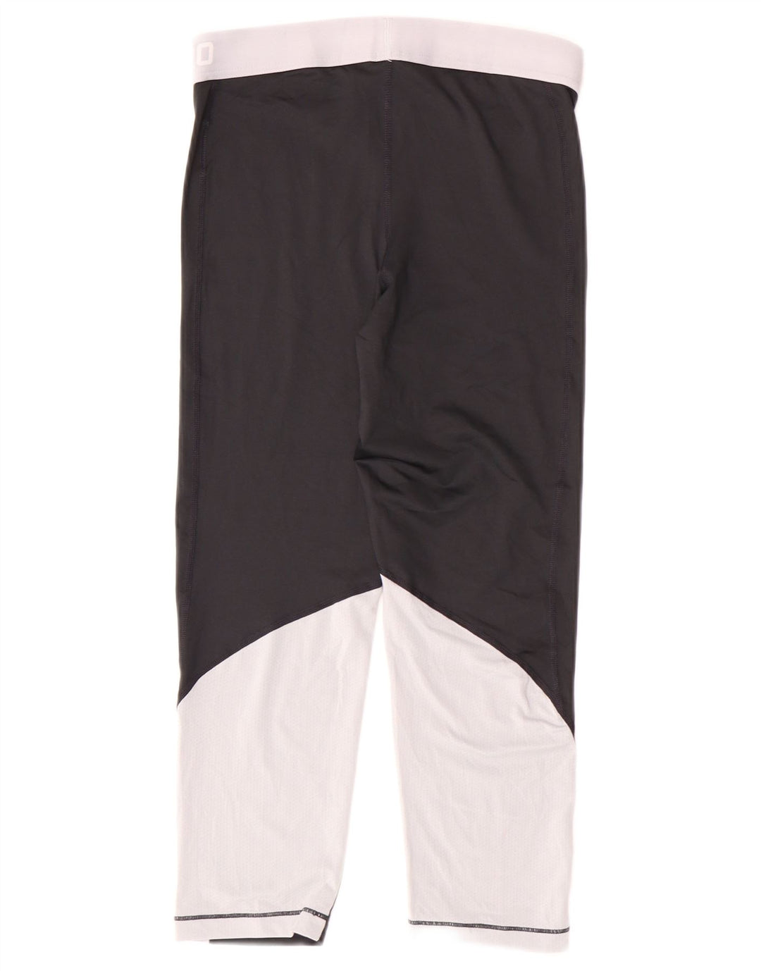 Nike Womens Dri Fit Leggings UK 14 Medium Black Polyester Sports