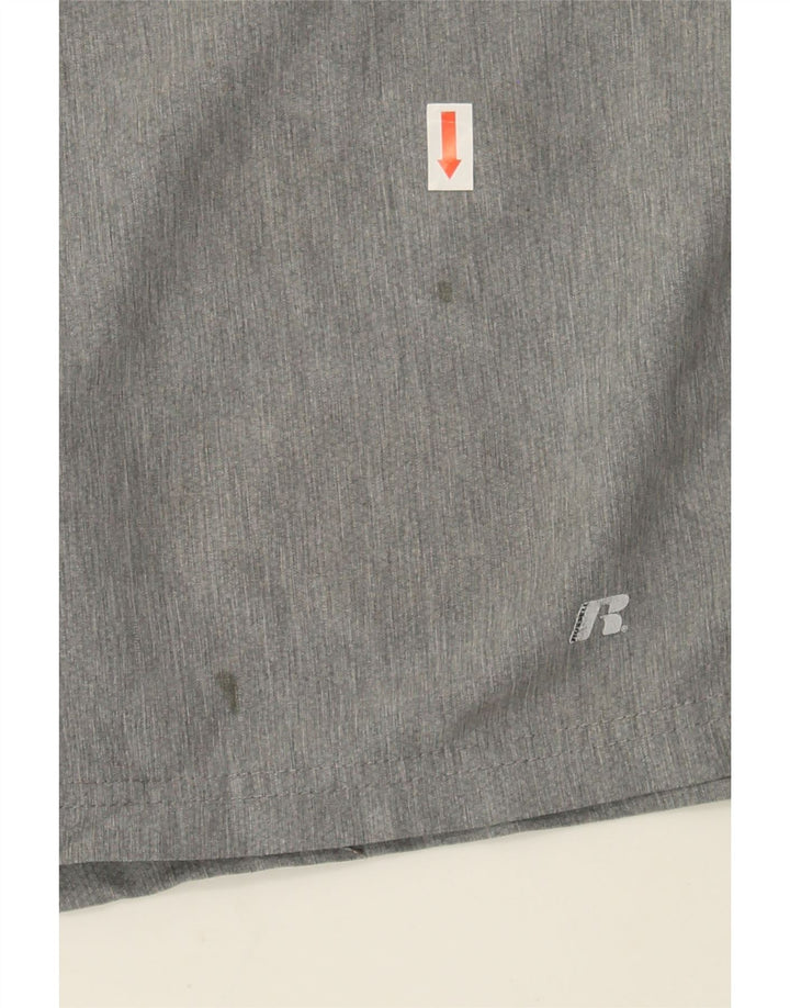 RUSSELL ATHLETIC Mens Sport Shorts Medium Grey Polyester Vintage Russell Athletic and Second-Hand Russell Athletic from Messina Hembry 