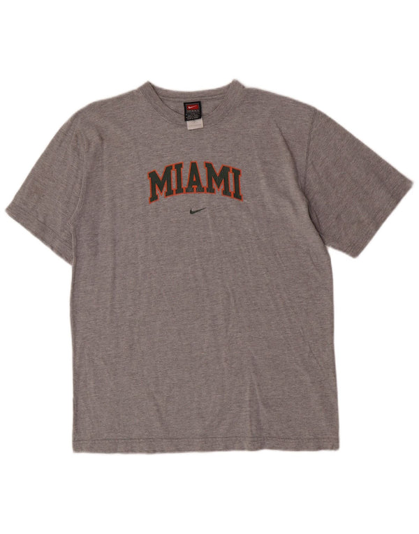 Nike Boys Graphic T-Shirt Top 13-14 Years XL Grey Cotton