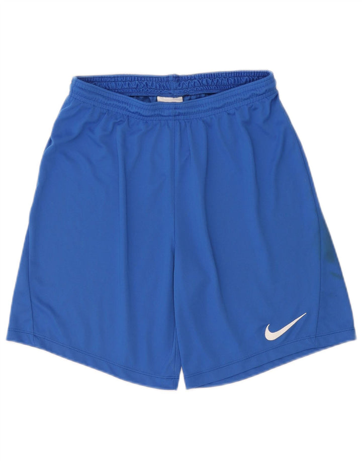 Nike Mens Dri Fit Sport Shorts Medium  Blue Polyester