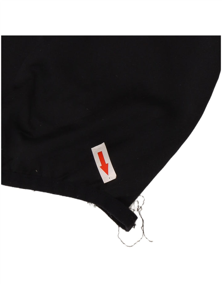Canterbury Mens Zip Neck Sweatshirt Jumper Small Black Polyester