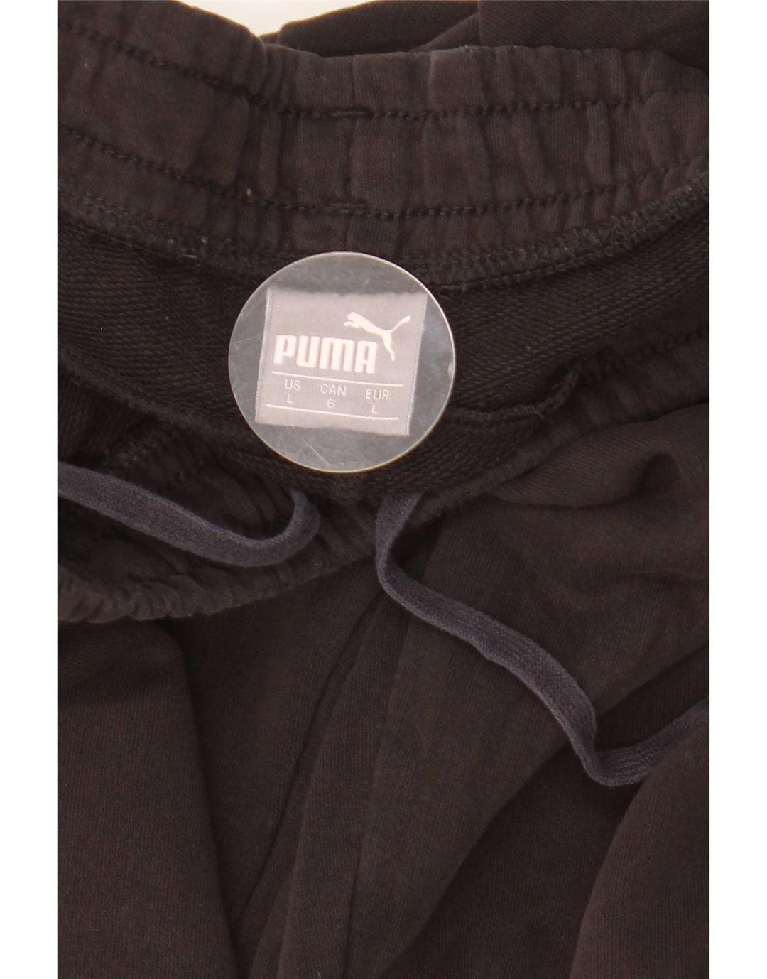 Puma Mens Tracksuit Trousers Joggers Large Black