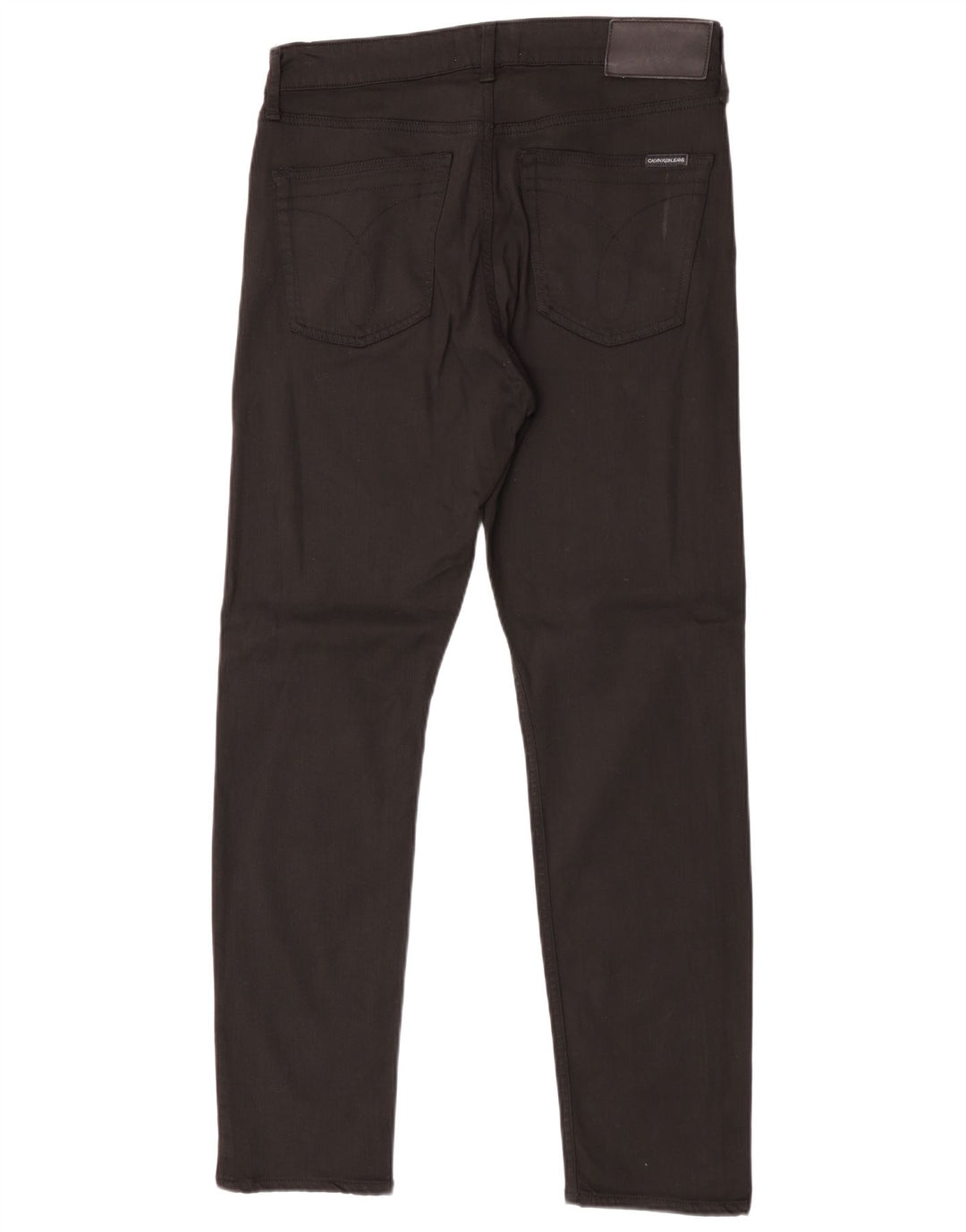 Calvin Klein Mens Slim Jeans W33 L32 Black Modal